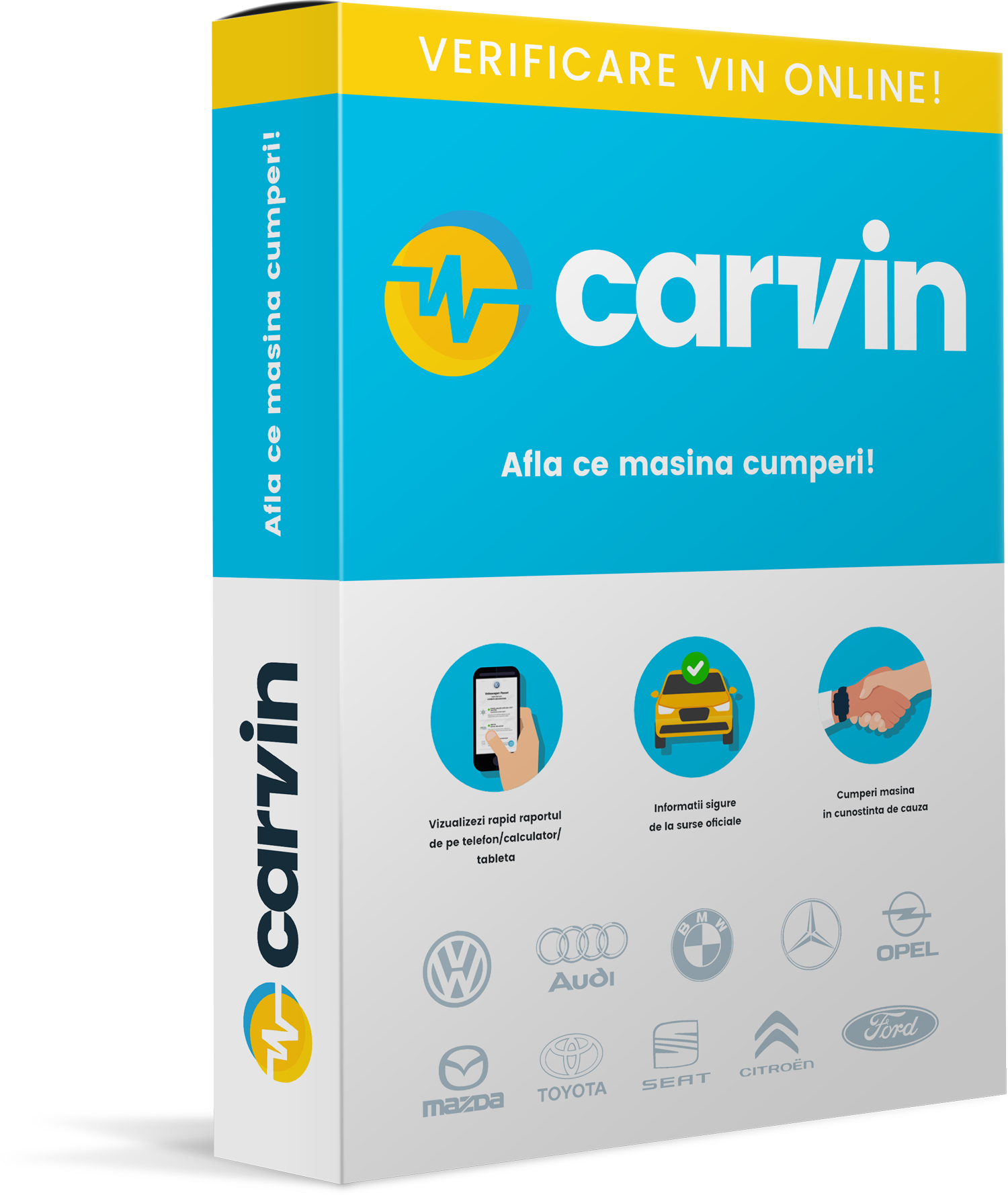 Cutia carVIN pentru verificarea VIN